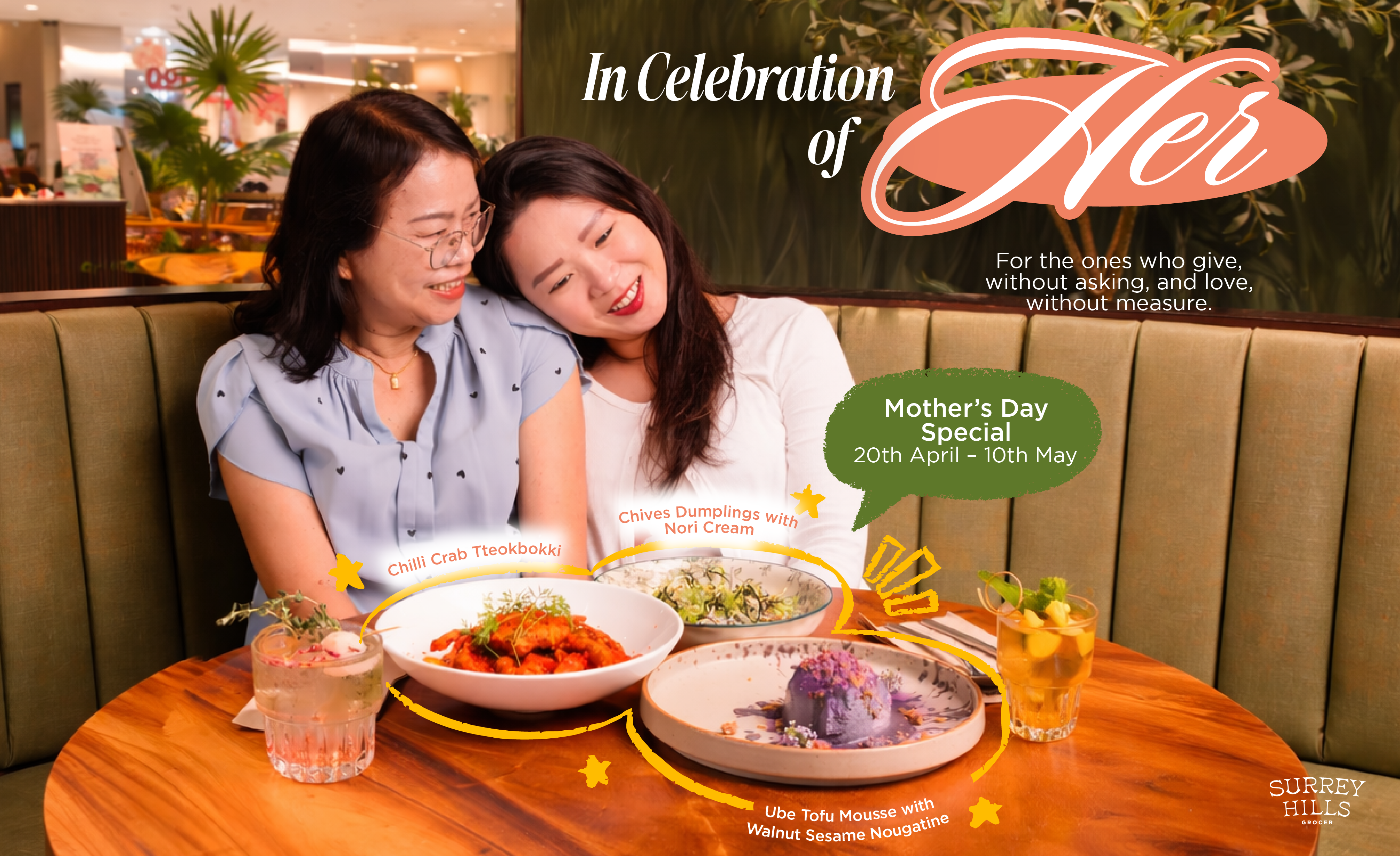 [Surrey Hills Grocer] Mother's Day Special Menu